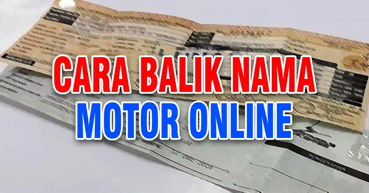 Cara Balik Nama Motor Online