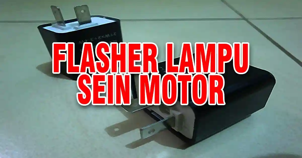 Pelajari tentang flasher lampu sein
